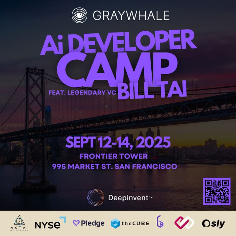 Cover Image for Ai Developer Camp—featuring Bill Tai, Legendary Investor