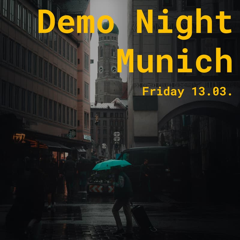Cover Image for Demo Night Munich