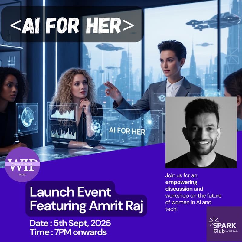 Cover Image for AI for Her : Launch Event