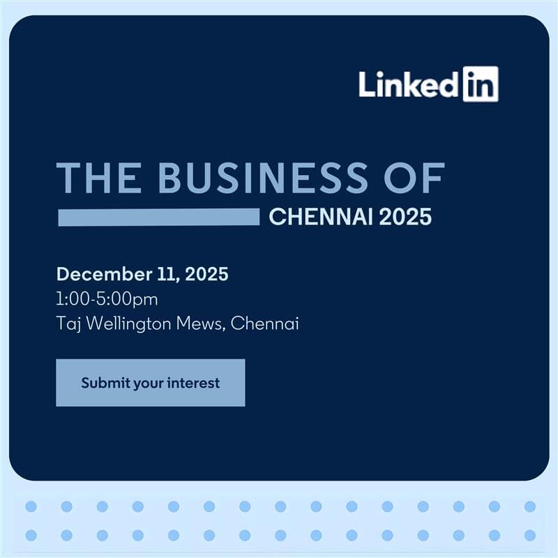 Cover Image for The Business of Chennai by LinkedIn Marketing Solutions