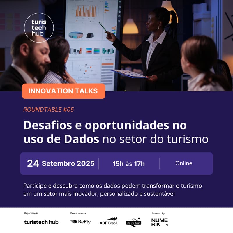 Cover Image for Innovation Talks | Desafios e oportunidades no uso de dados no setor do turismo