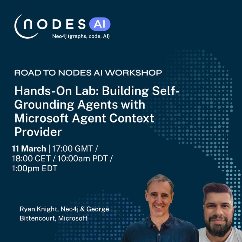 Cover Image for Road to NODES AI - Build Grounding Agents with Microsoft Agent Context Provider