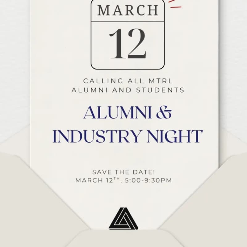 Cover Image for MTRL Alumni and Industry Night