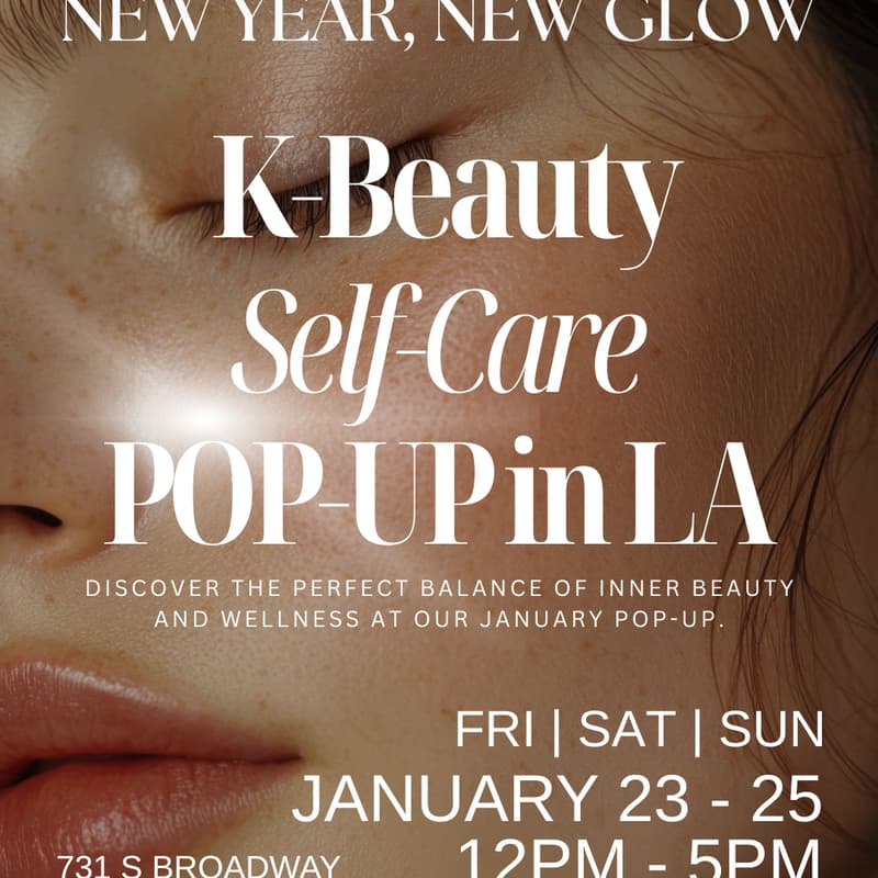 Cover Image for K-Beauty Self-Care Pop-Up in LA
