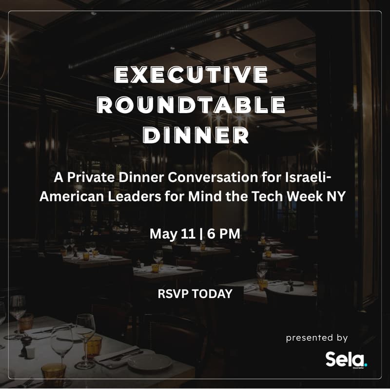 Cover Image for Mind the Tech Week Executive Roundtable Dinner