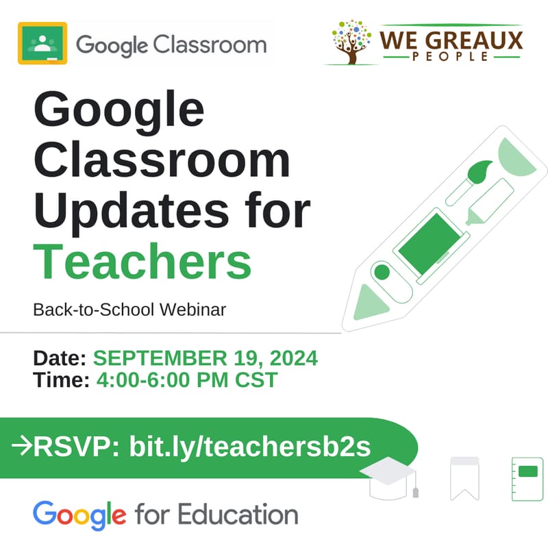 Google Classroom Updates for Teachers · Zoom · Luma