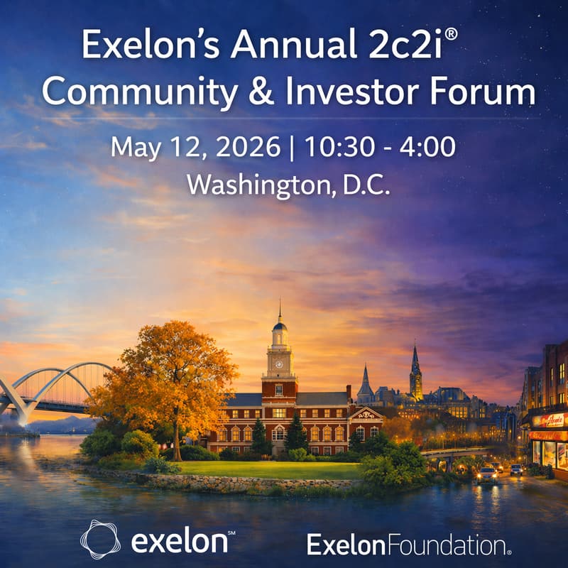 Cover Image for Exelon 2c2i Community & Investor Forum