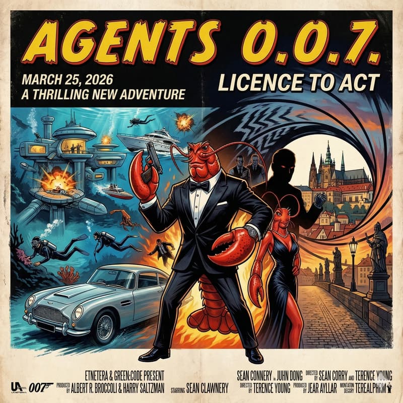 Cover Image for 🦞 OpenClaw Night Prague | Agents 0.0.7.  --licence-to-act