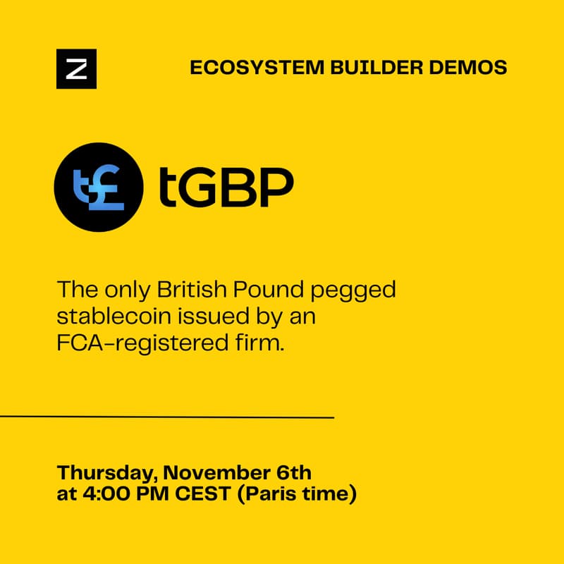 Cover Image for Zama Ecosystem Builder Demos: tGBP