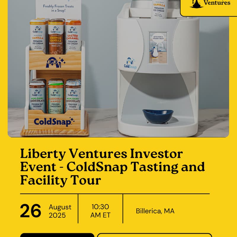 Cover Image for ColdSnap - Liberty Ventures Investor Event - Tasting and Facility Tour