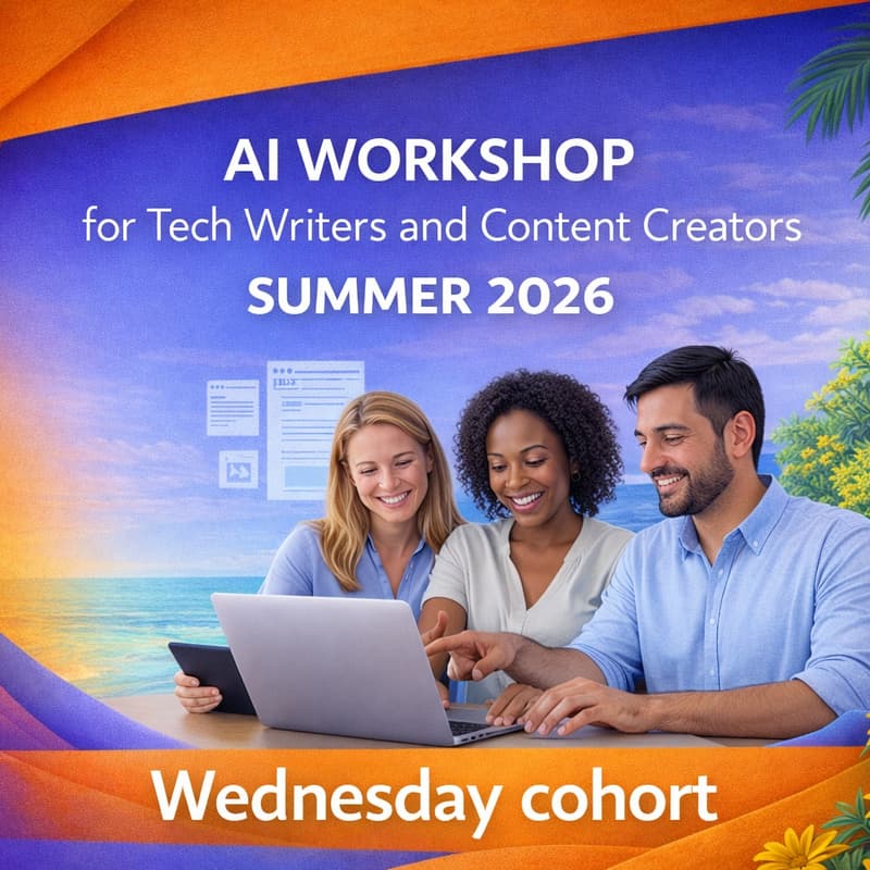 Cover Image for 🌻 AI Workshop for Content Creators (Summer 2026, Wednesday Cohort) (7-Weeks, July 15 - August 26)