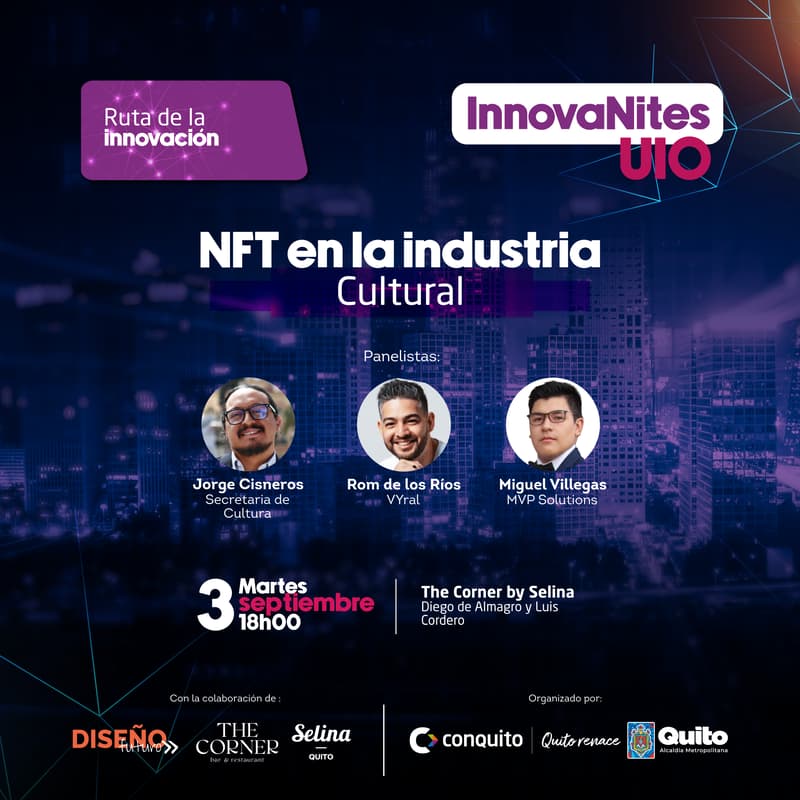 Cover Image for InnovaNites #8 NFT en la Industria Cultural