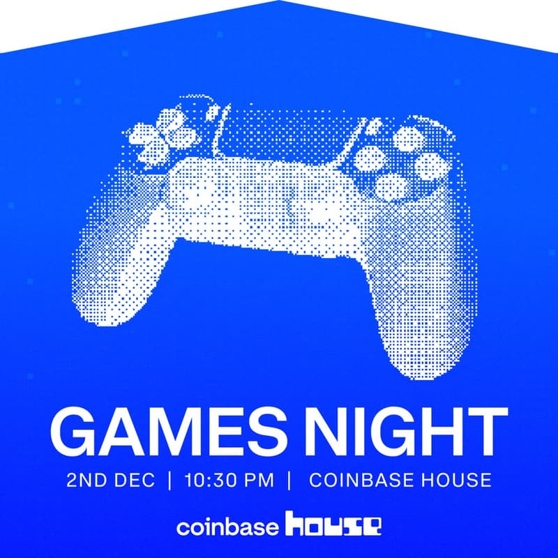 Cover Image for Coinbase House: Games Night w/ FIFA, Board Games & More