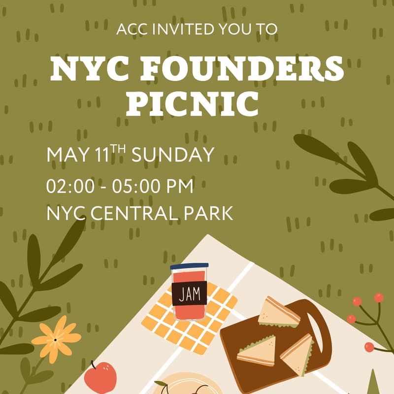 Cover Image for NYC Founders Picnic: Sip Wine & Talk Biz 🌷