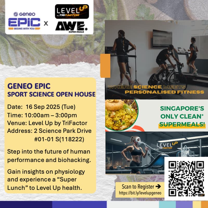 Cover Image for LevelUp by TriFactor Sport Science Lab Open House