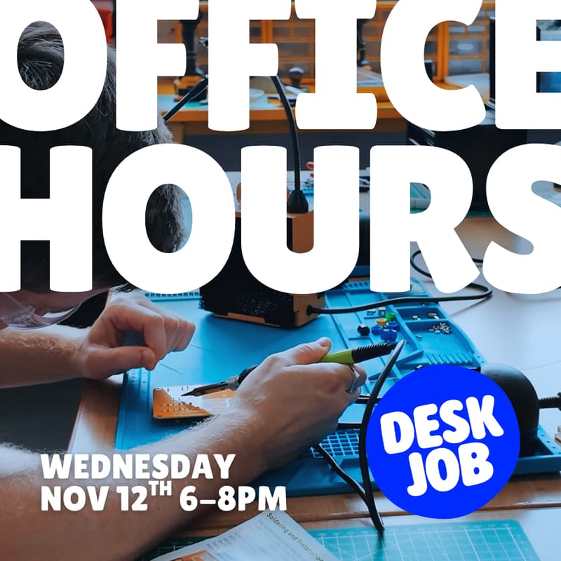 Cover Image for Office Hours: Open Craft Night