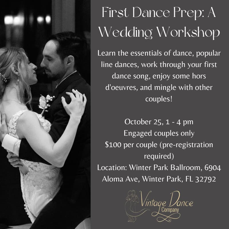 Cover Image for First Dance Prep: A Wedding Workshop