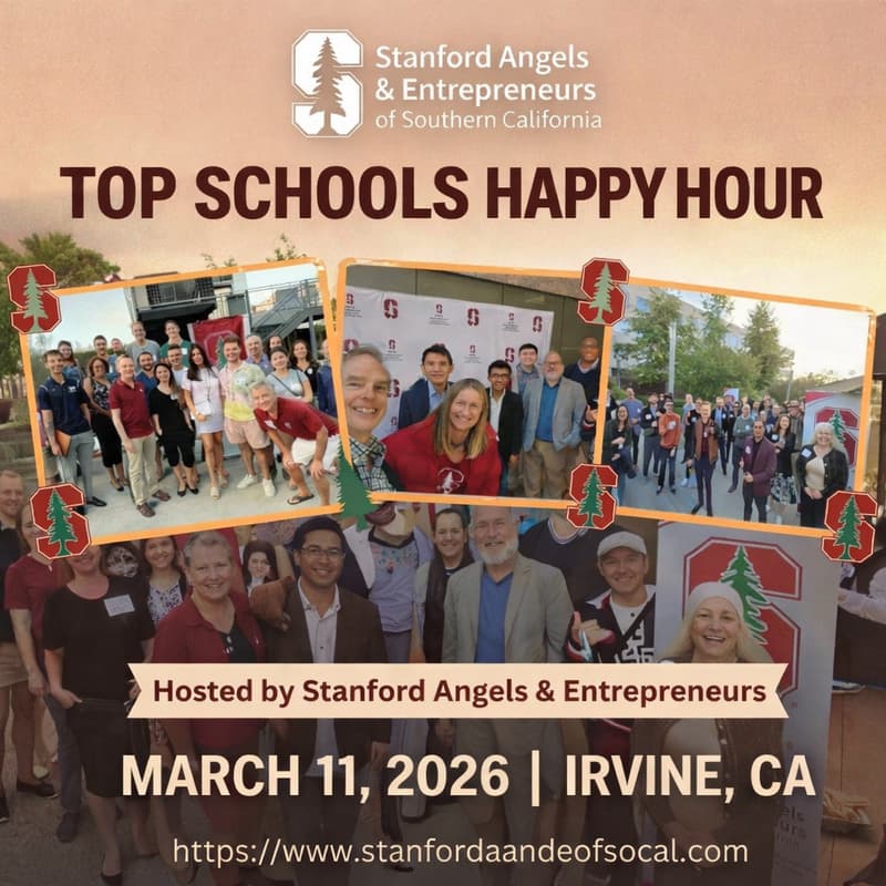 Cover Image for Orange County Stanford Happy Hour with Top Partner Schools