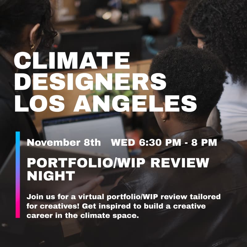 Cover Image for 💡Climate Designers WIP Review Night