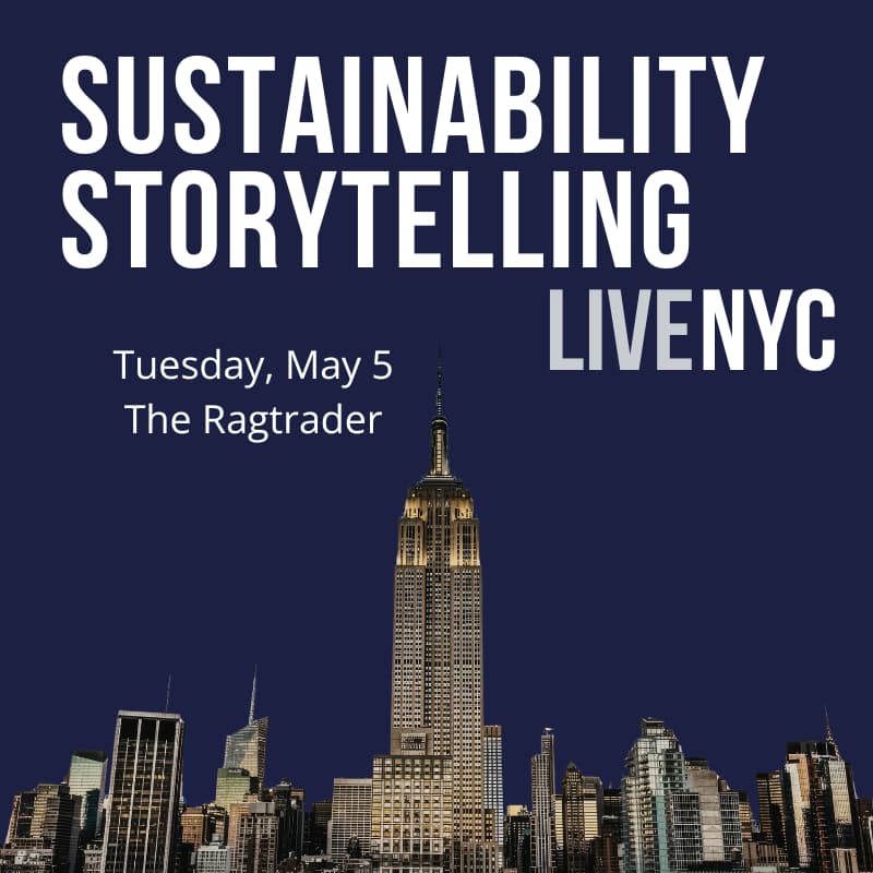Cover Image for Sustainability Storytelling LIVE NYC