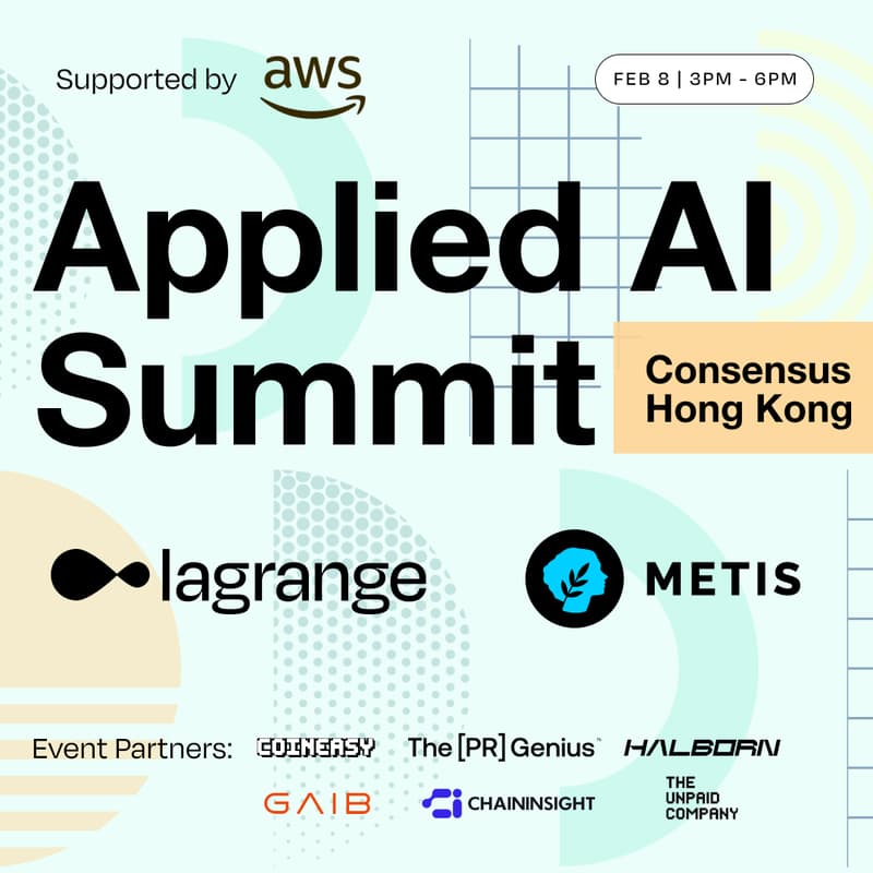 Cover Image for Applied AI Summit | Consensus Hong Kong