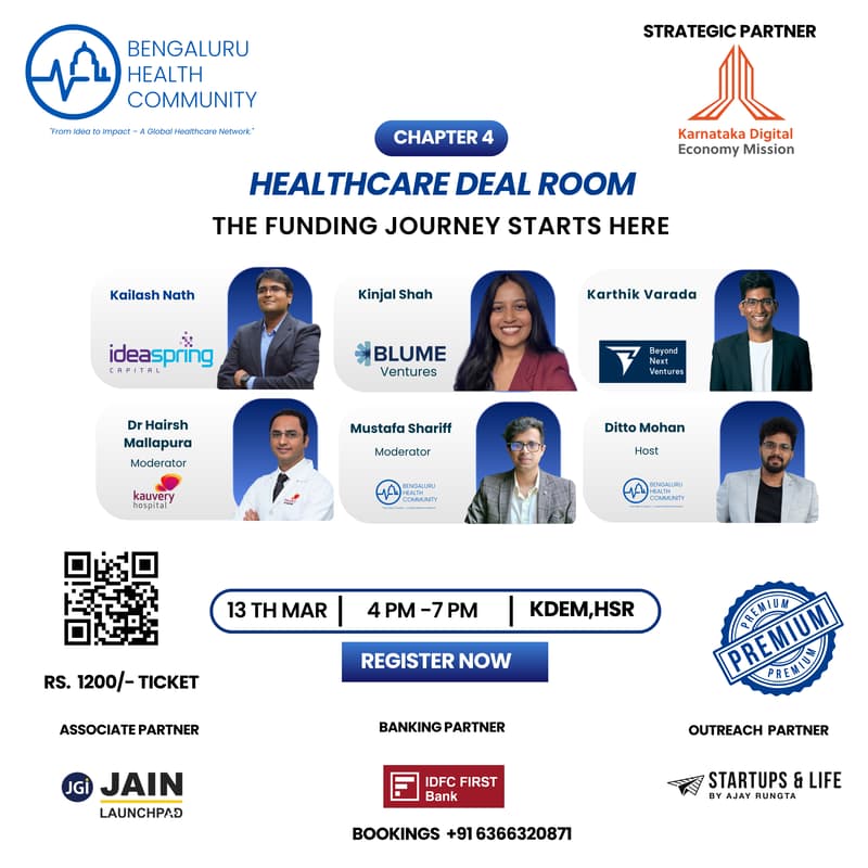 Cover Image for Healthcare Deal Room – Chapter 4 The Funding Journey Starts Here