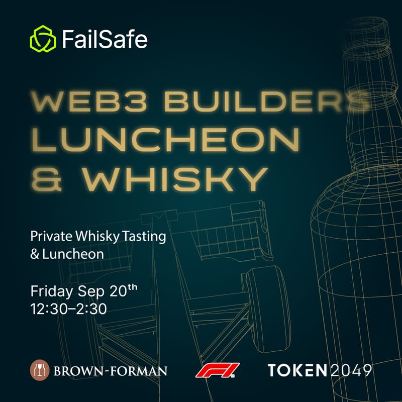 Cover Image for Pre-F1 Pit Stop: Web3 Builders Luncheon & Whisky