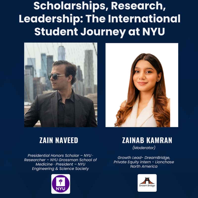 Cover Image for Scholarships, Research, Leadership: The International Student Journey at NYU