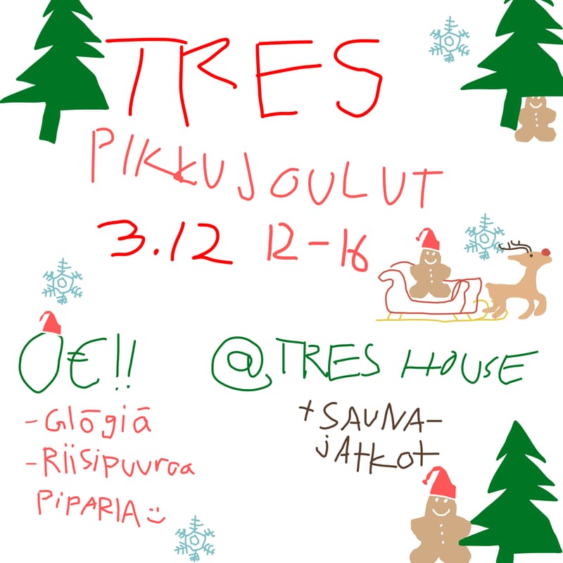 Cover Image for TRES Pikkujoulut🎅🏻