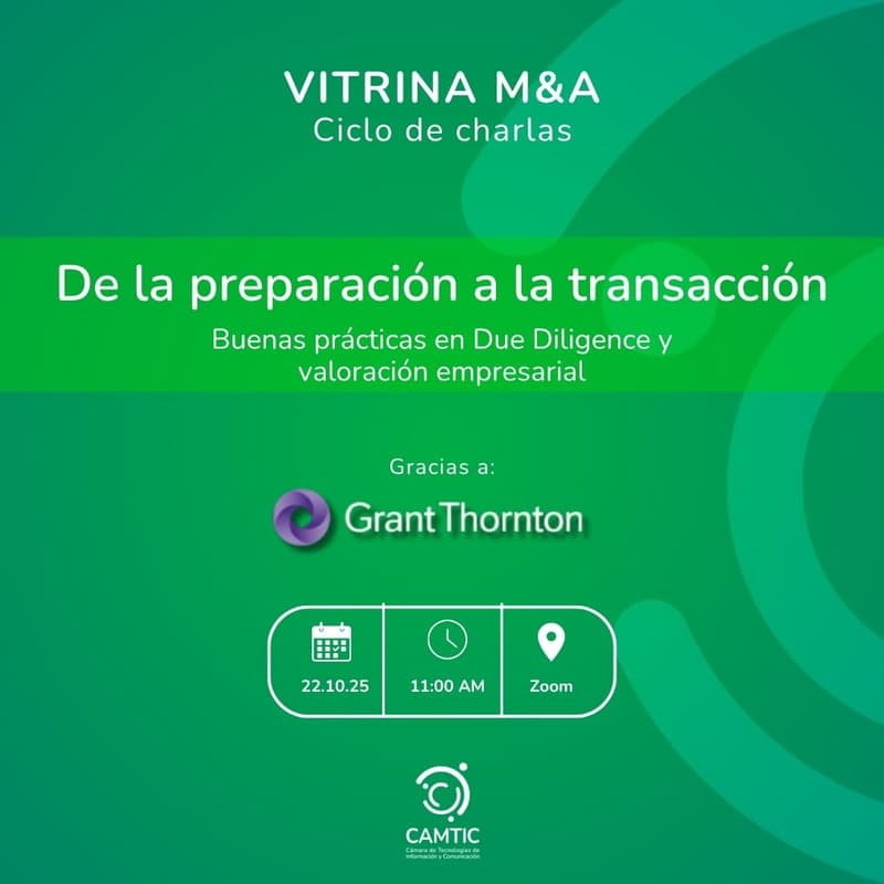Cover Image for De la preparación a la transacción: Buenas prácticas en Due Diligence y valoración empresarial