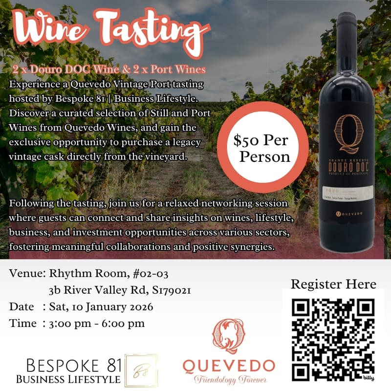 Cover Image for Quevedo Wines Tasting & Networking