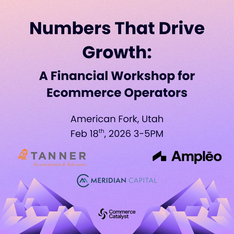 Cover Image for Numbers That Drive Growth: A Financial Workshop for Ecommerce Operators