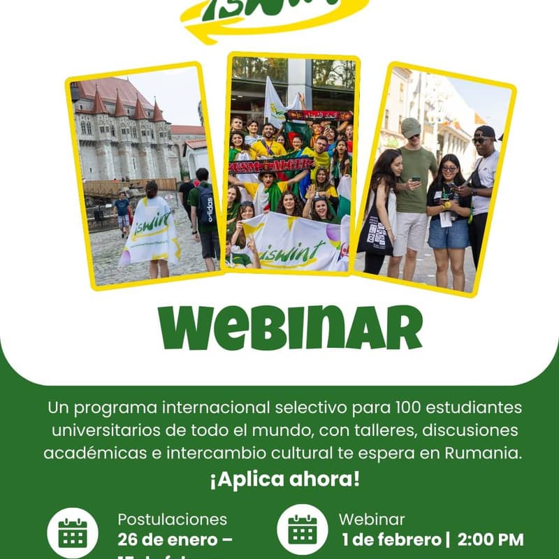 Cover Image for ISWiNT: Vive una experiencia internacional