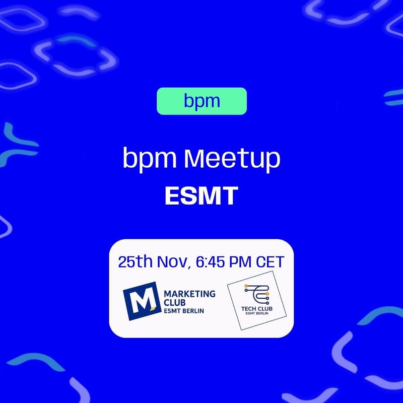 Cover Image for bpm meetup @ ESMT