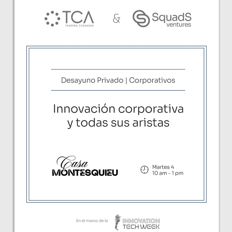 Cover Image for Desayuno Privado Corpos  🧑‍💻