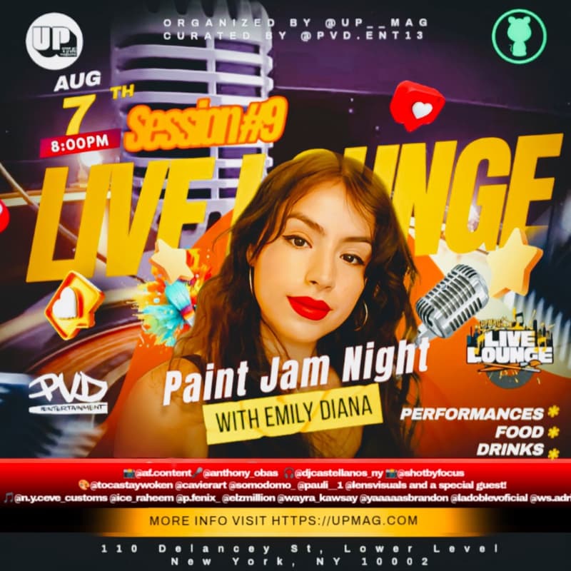 Cover Image for Upmag's Music and Live Painting Event