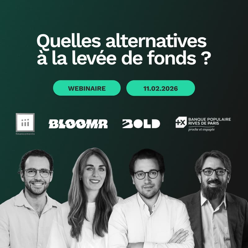 Cover Image for WEBINAIRE BOLD x Banque Populaire x iii Financements x Bloomr ⚡︎ Quelles alternatives à la levée de fonds ?