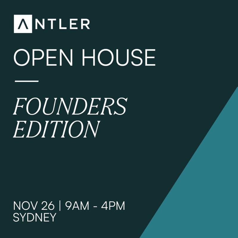 Cover Image for Antler Open House: Founders Edition