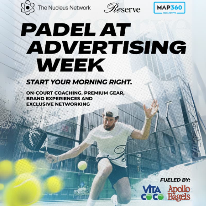 Cover Image for Padel at Advertising Week NYC