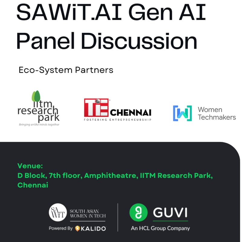 Cover Image for SAWIT.AI Gen AI Panel Discussion