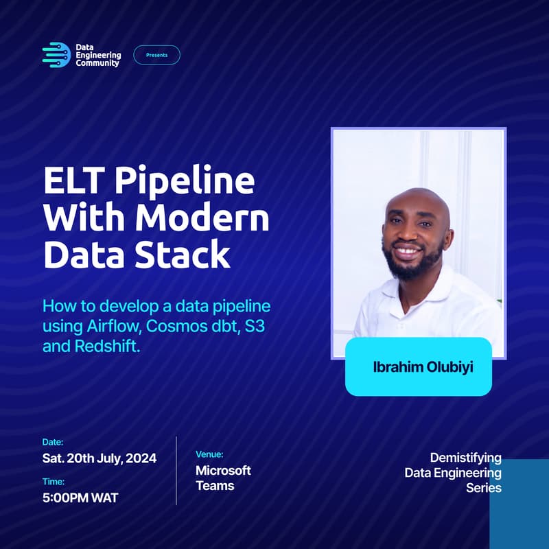 Cover Image for ETL Pipeline With Modern Data Stack