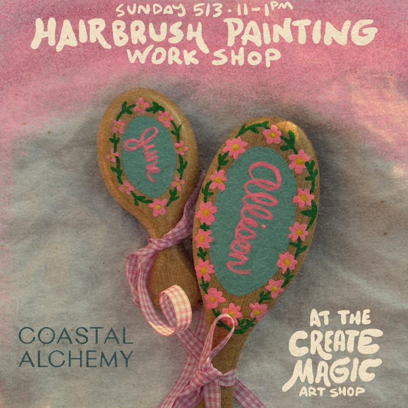 Cover Image for Hairbrush Painting Workshop