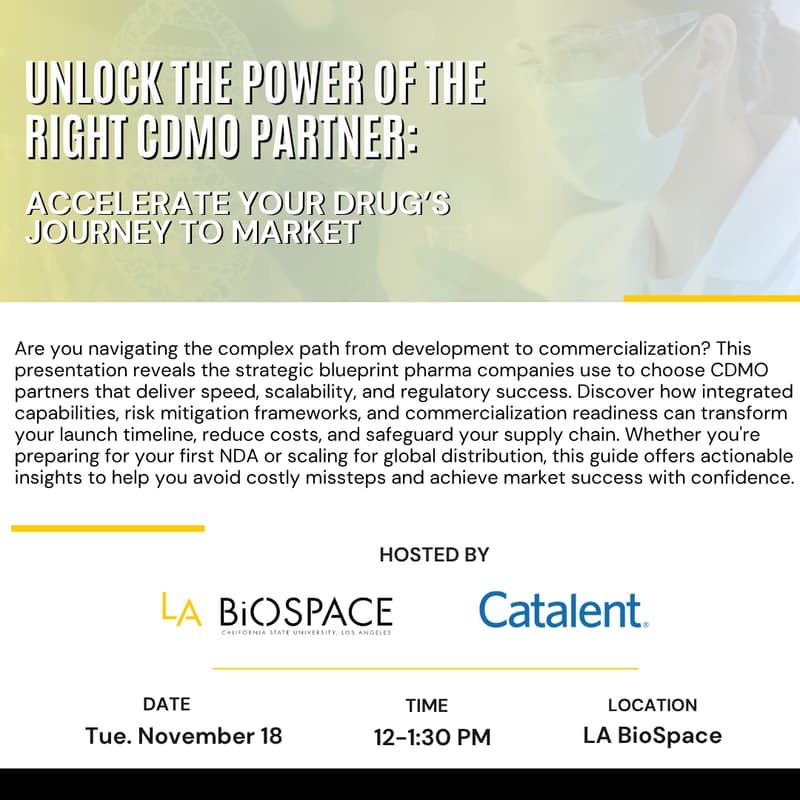 Cover Image for Unlock the Power of the Right CDMO Partner: Accelerate Your Drug’s Journey to Market