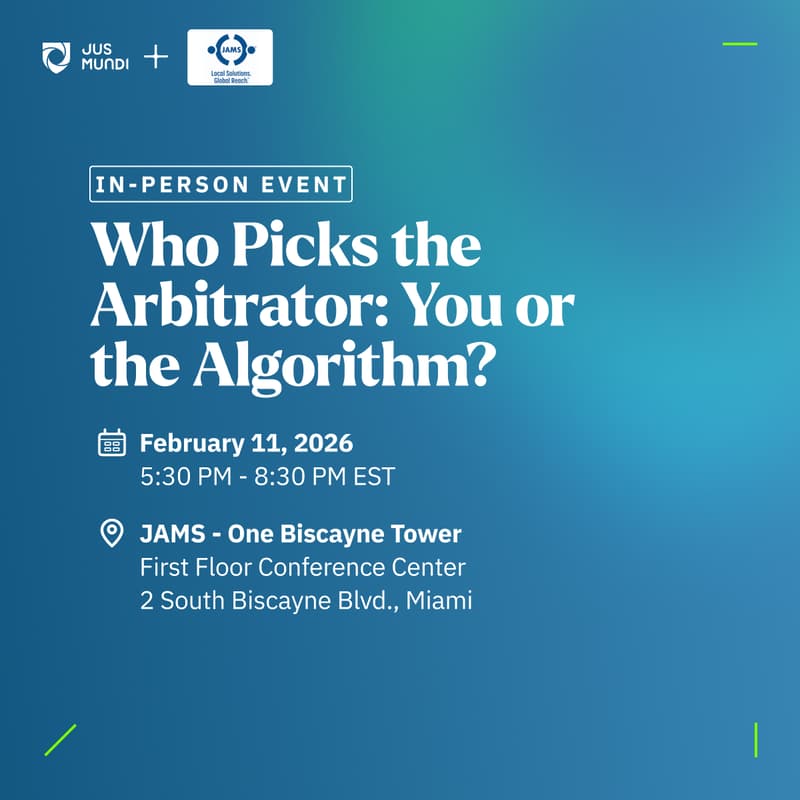 Cover Image for Who Picks the Arbitrator: You or the Algorithm?