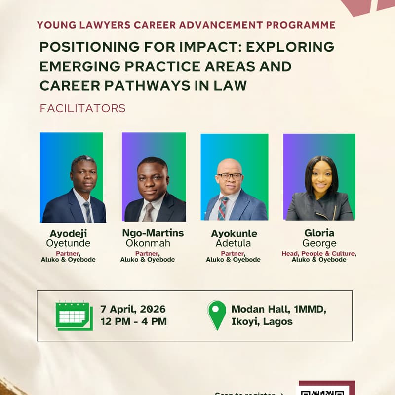 Cover Image for Young Lawyers Career Advancement Programme