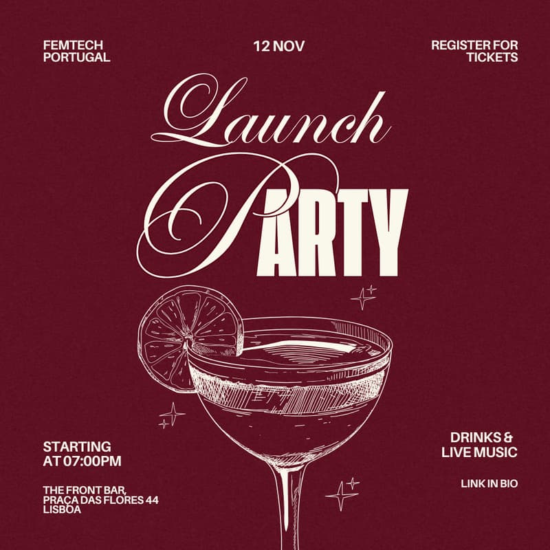 Cover Image for Femtech Portugal Launch Party