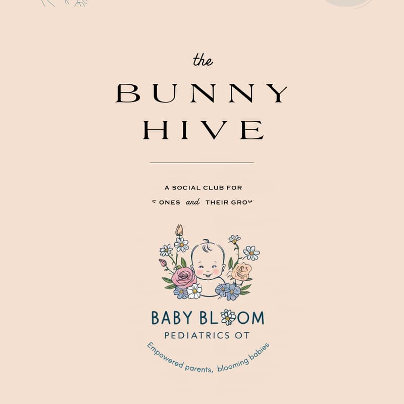 Cover Image for Tummy time & togetherness with Baby Bloom OT & The Bunny Hive