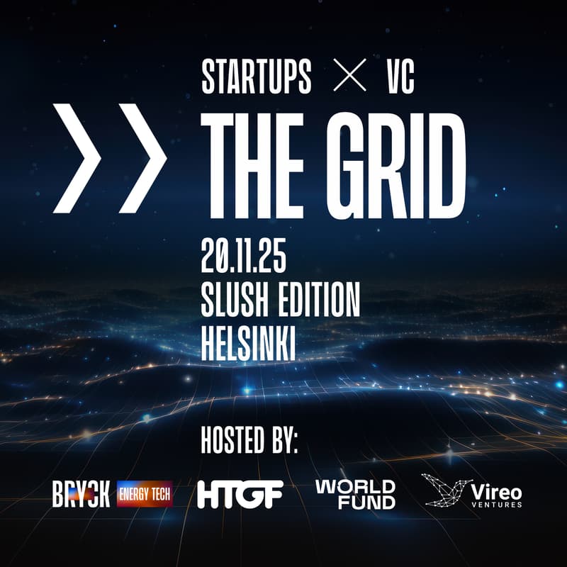 Cover Image for Startup x VCs: THE GRID – SLUSH Edition