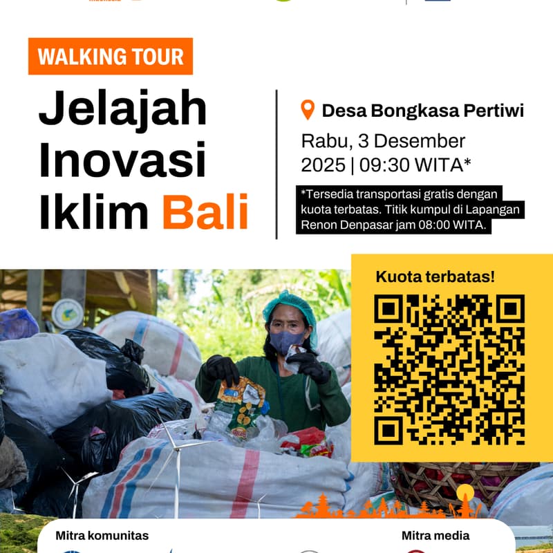 Cover Image for Jelajah Inovasi Iklim di Bali 2025 ke Desa Bongkasa Pertiwi