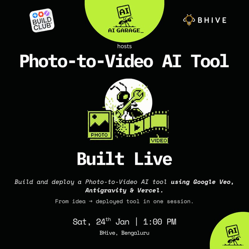 Cover Image for Build a Photo-to-Video AI App (Google Veo × Antigravity × Vercel)